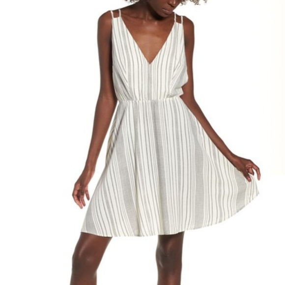 bp Dresses & Skirts - Bp. Stripe Strappy String Swing Dress